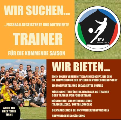 JFV Untere Elz sucht Trainer